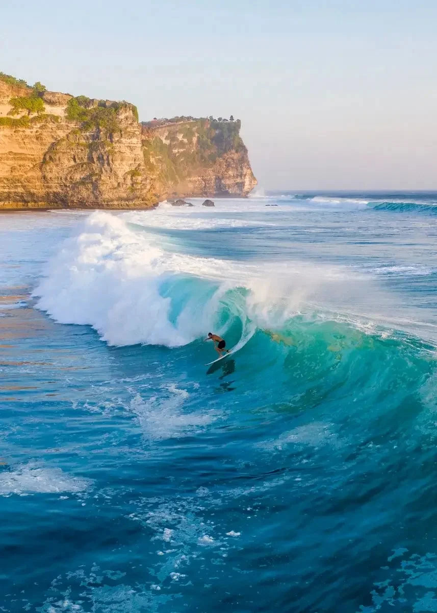 Simple Ocean Beach Canvas