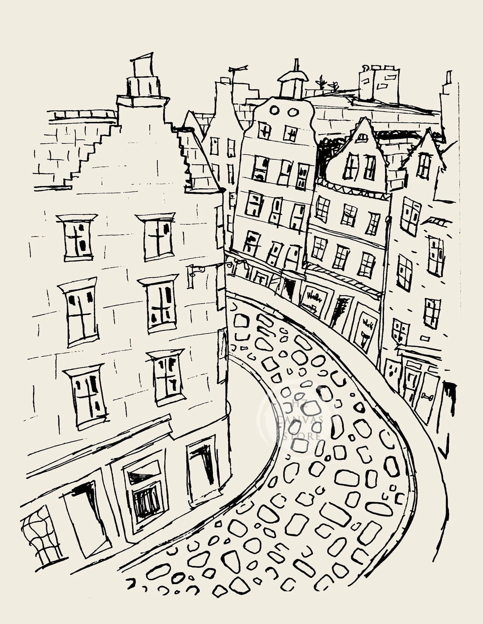 Paris Architecture Poster