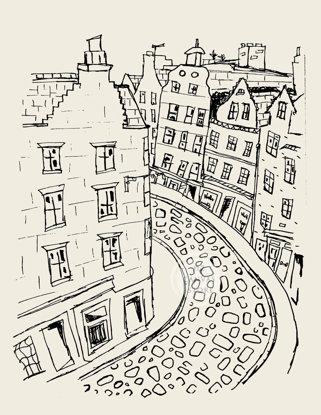 Paris Architecture Poster