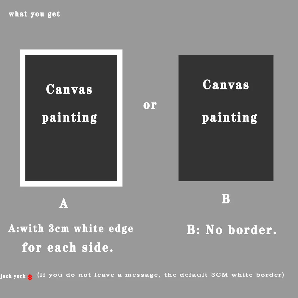 Jackson Pollock Free Form Canvas