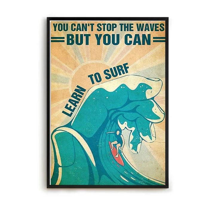 Surf Lifestyle Wall Canvas