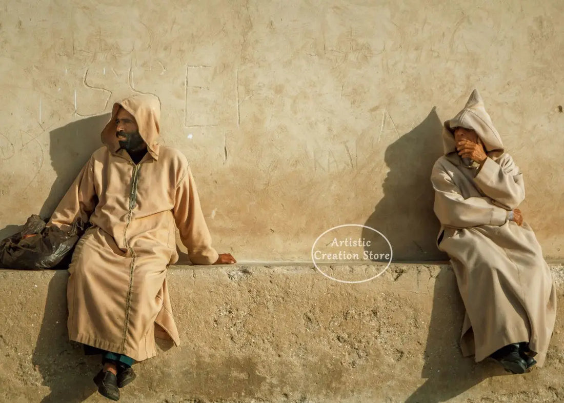 Morocco Sunset Wall Canvas