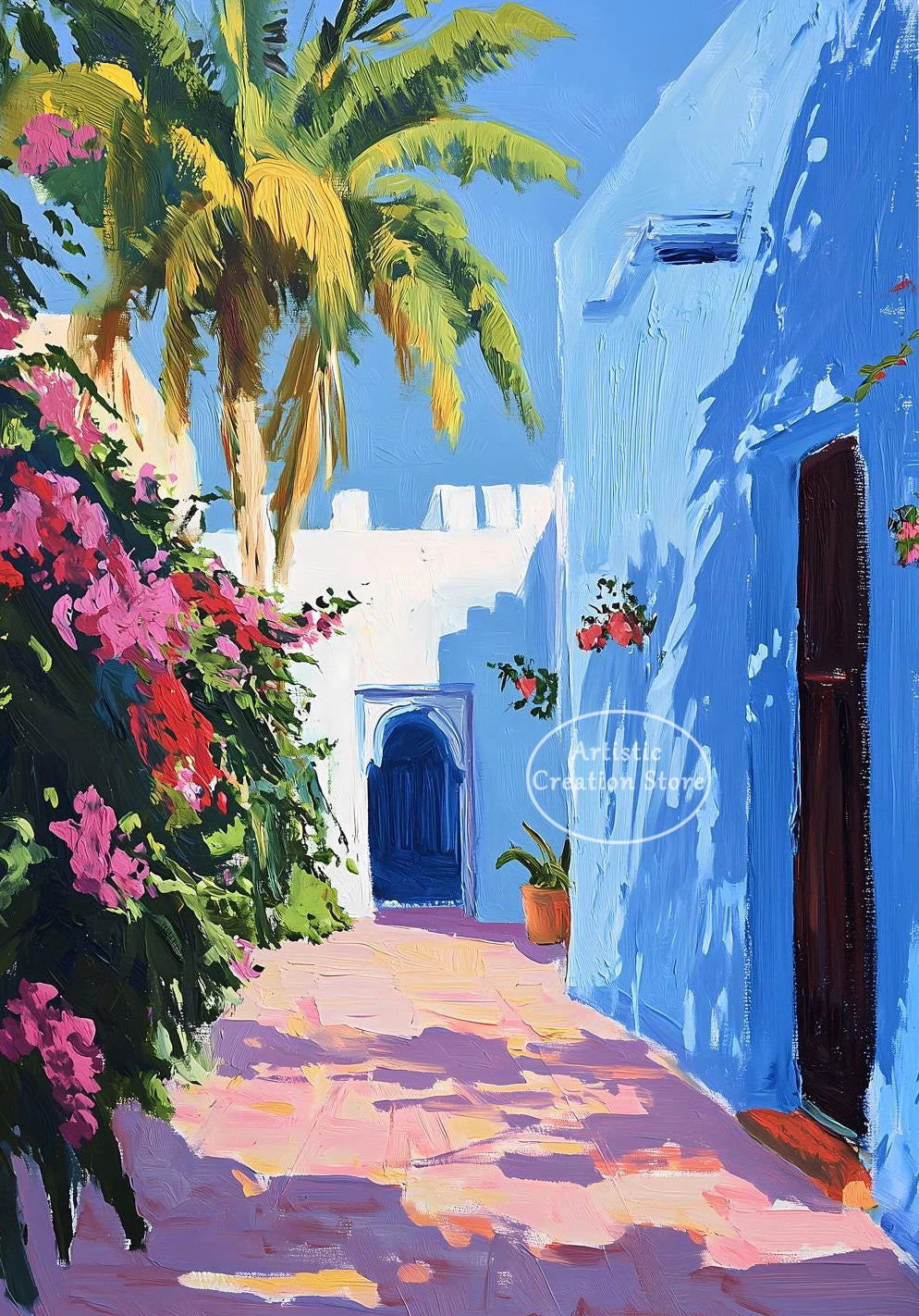 Marrakesh Morocco Travel Poster