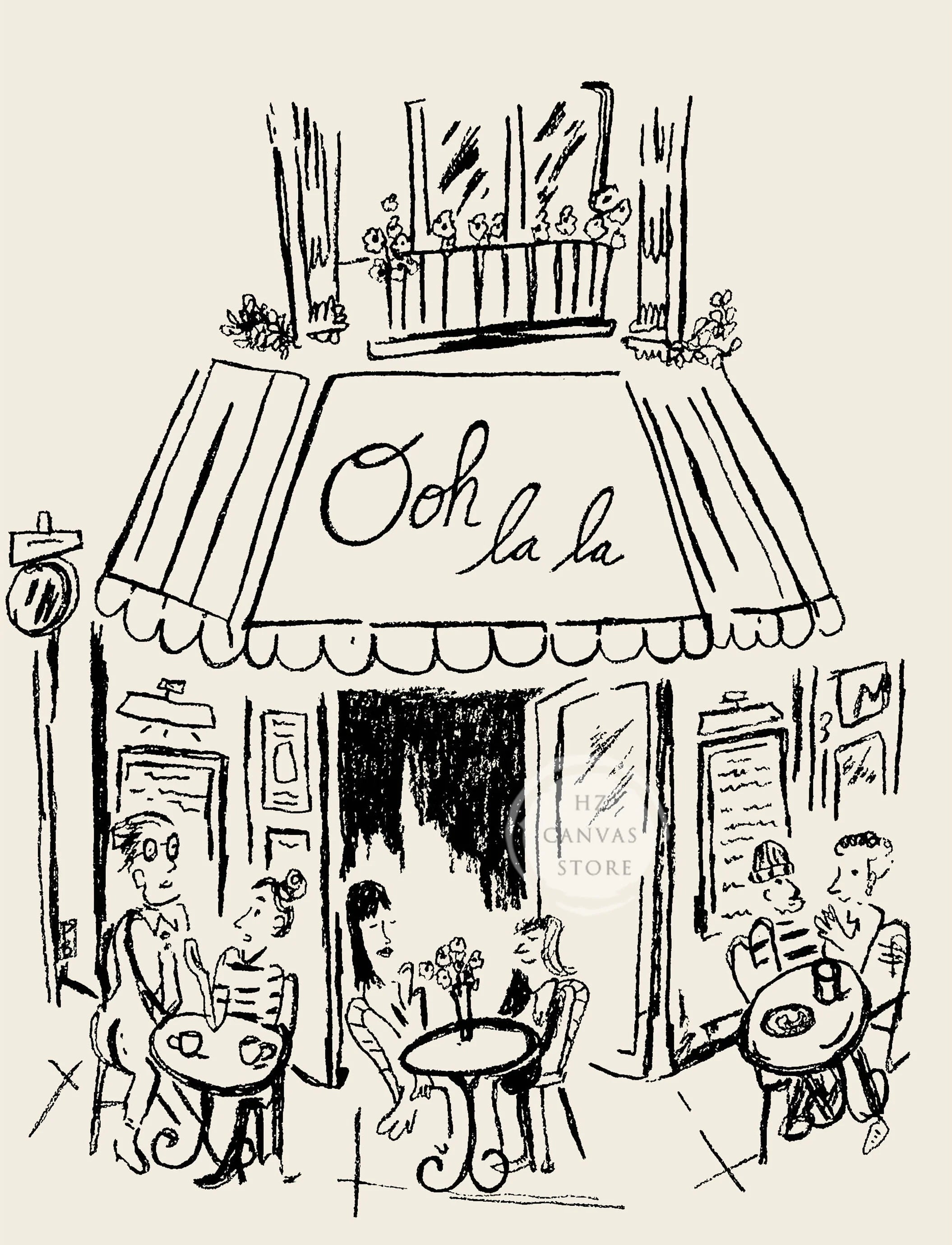 Paris Architecture Poster