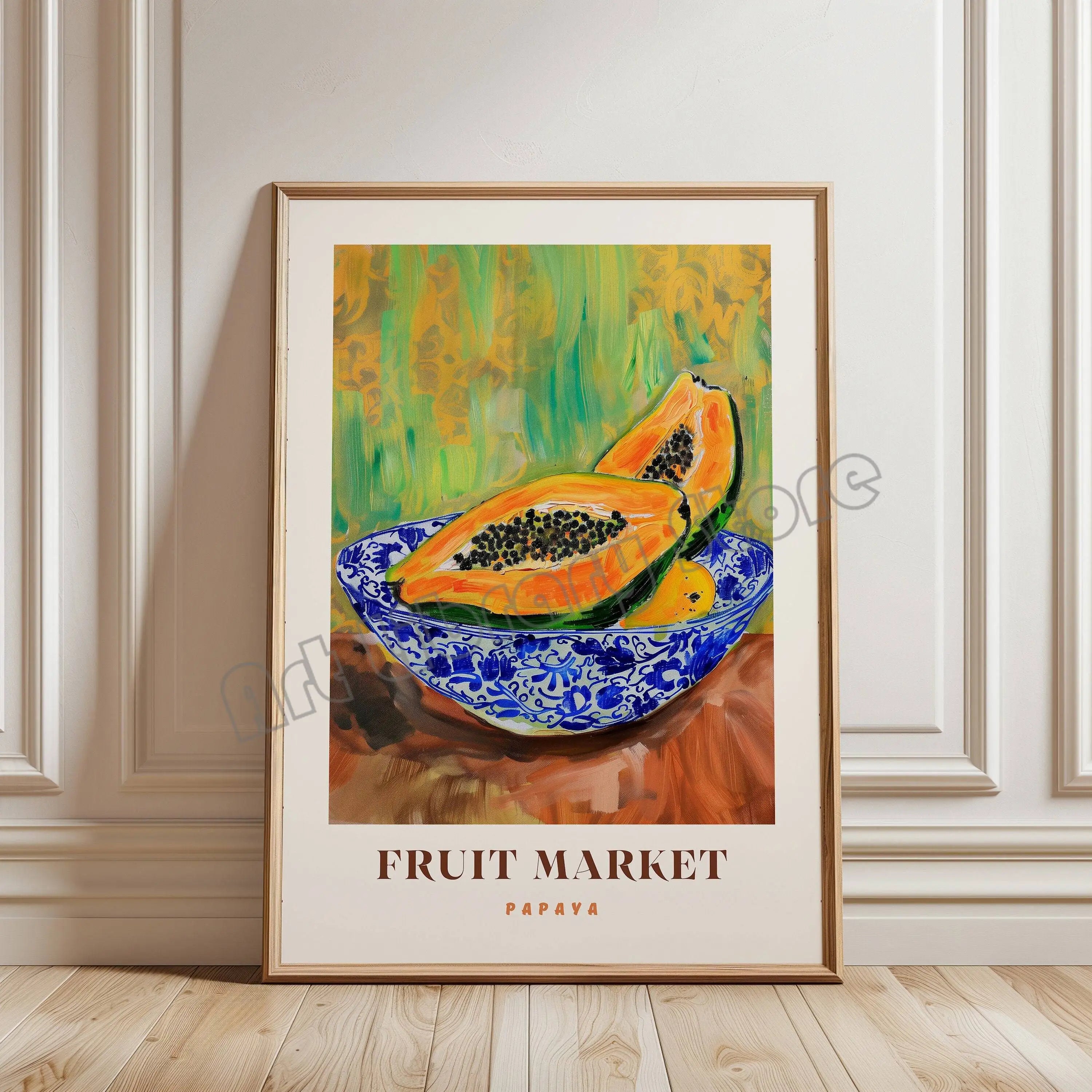 Retro Italian Food Illustration