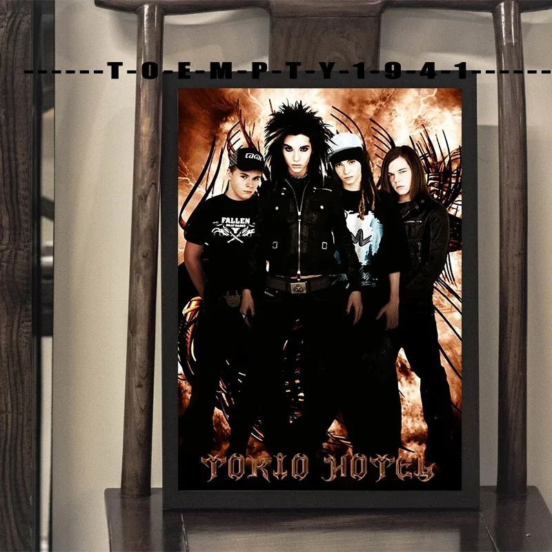 Tokio Hotel Band Poster