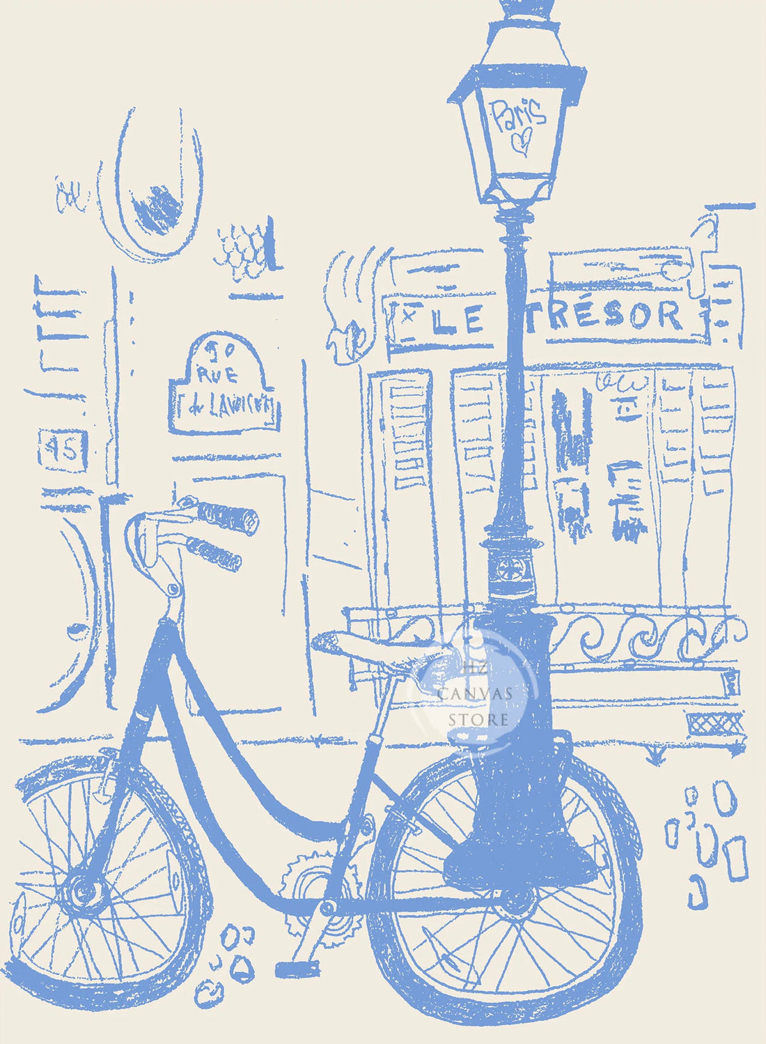 Paris Architecture Poster