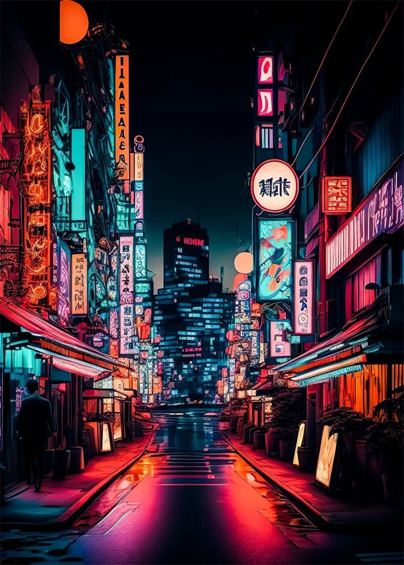 Tokyo Neon Anime Poster