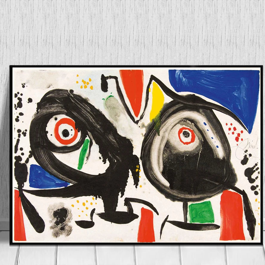 Joan Miro Surreal Art Print
