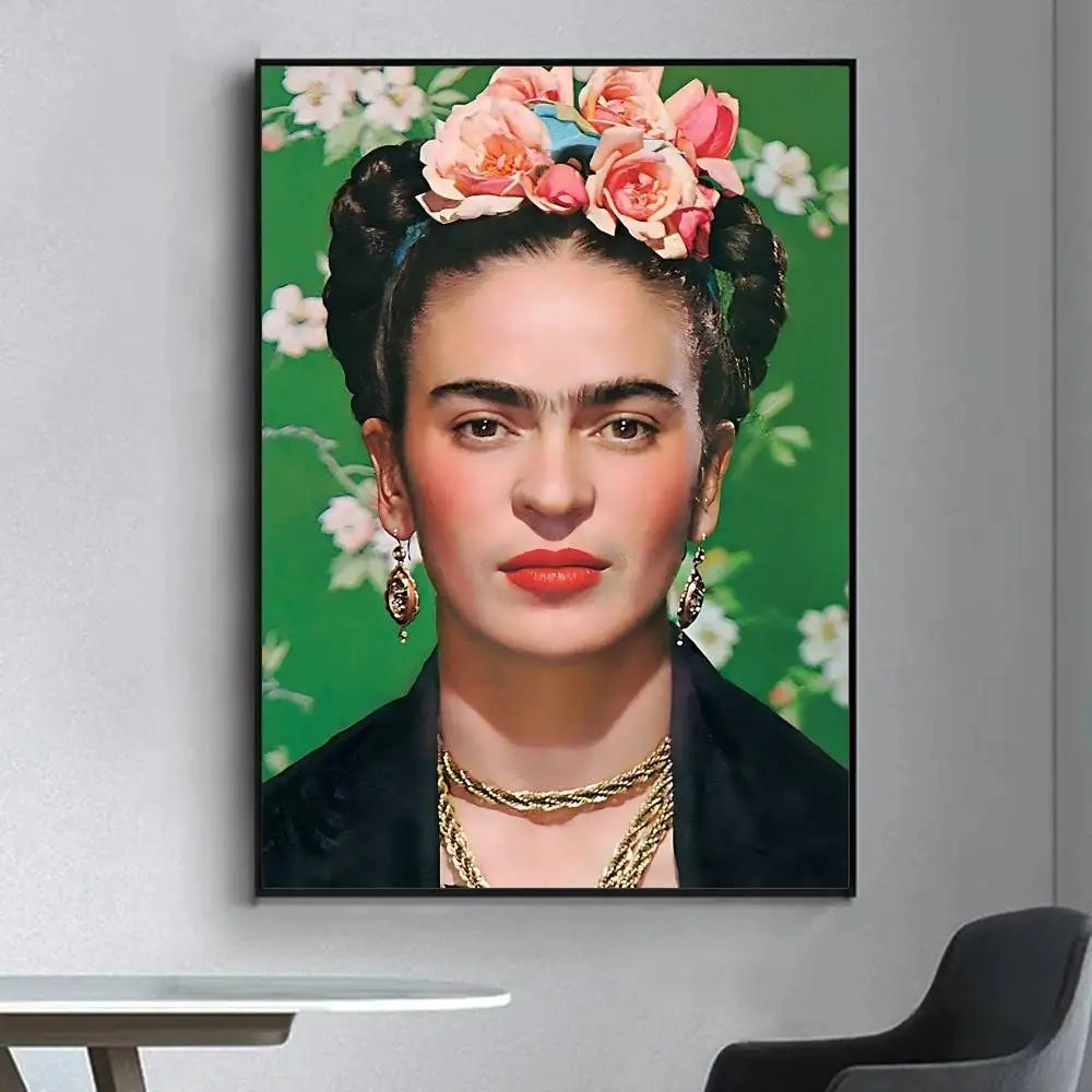 Frida Kahlo Retro Poster