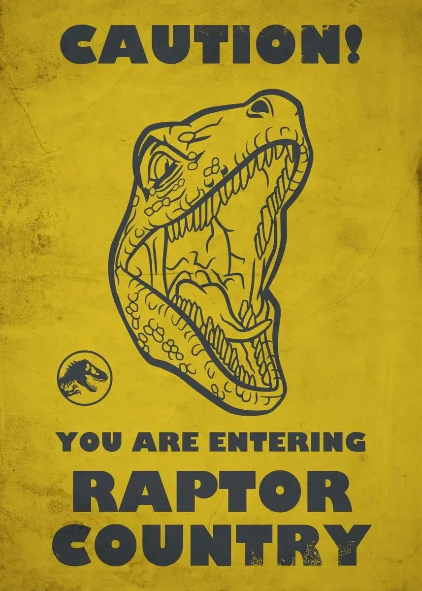 Jurassic Raptor Movie Poster