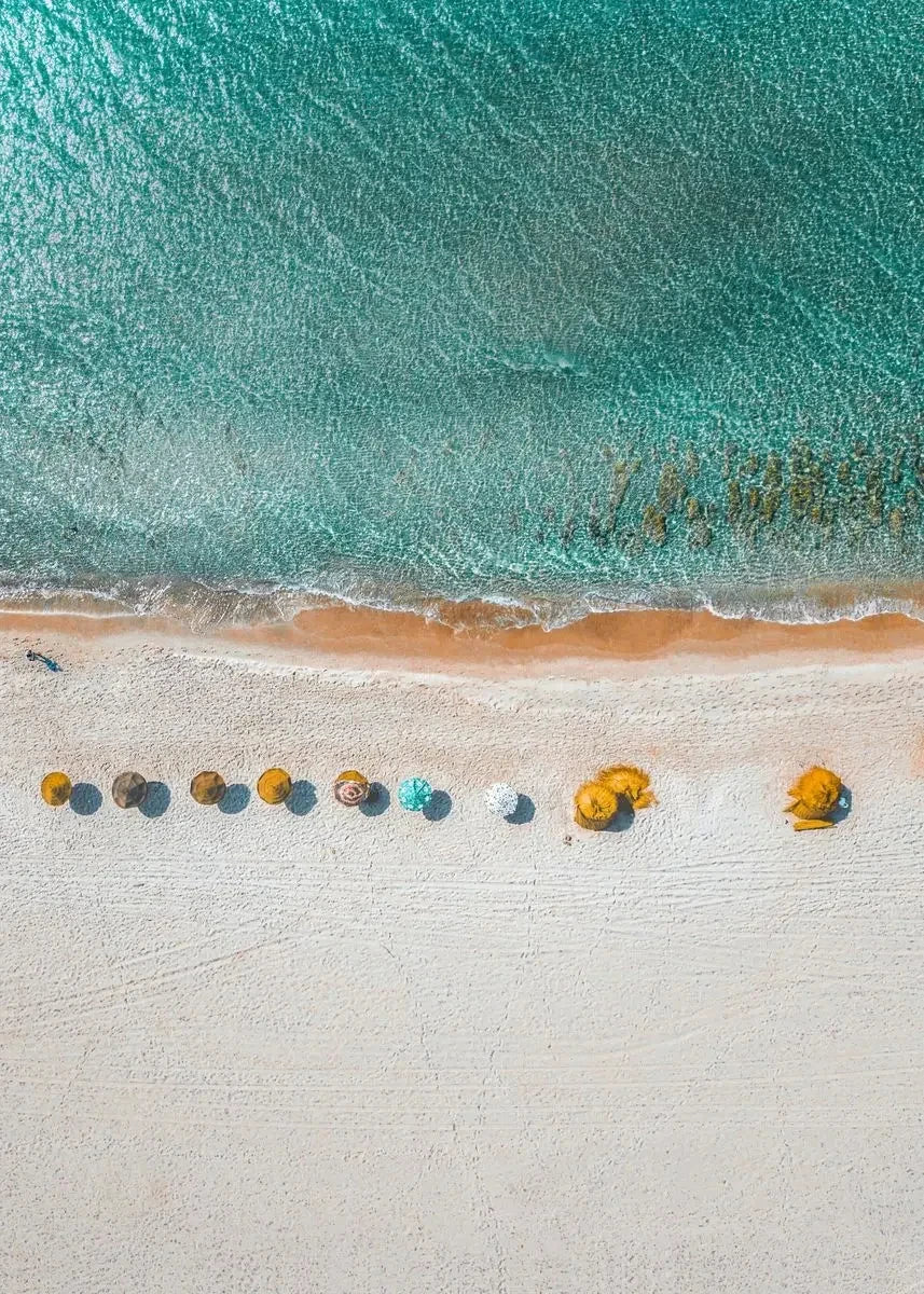 Simple Ocean Beach Canvas