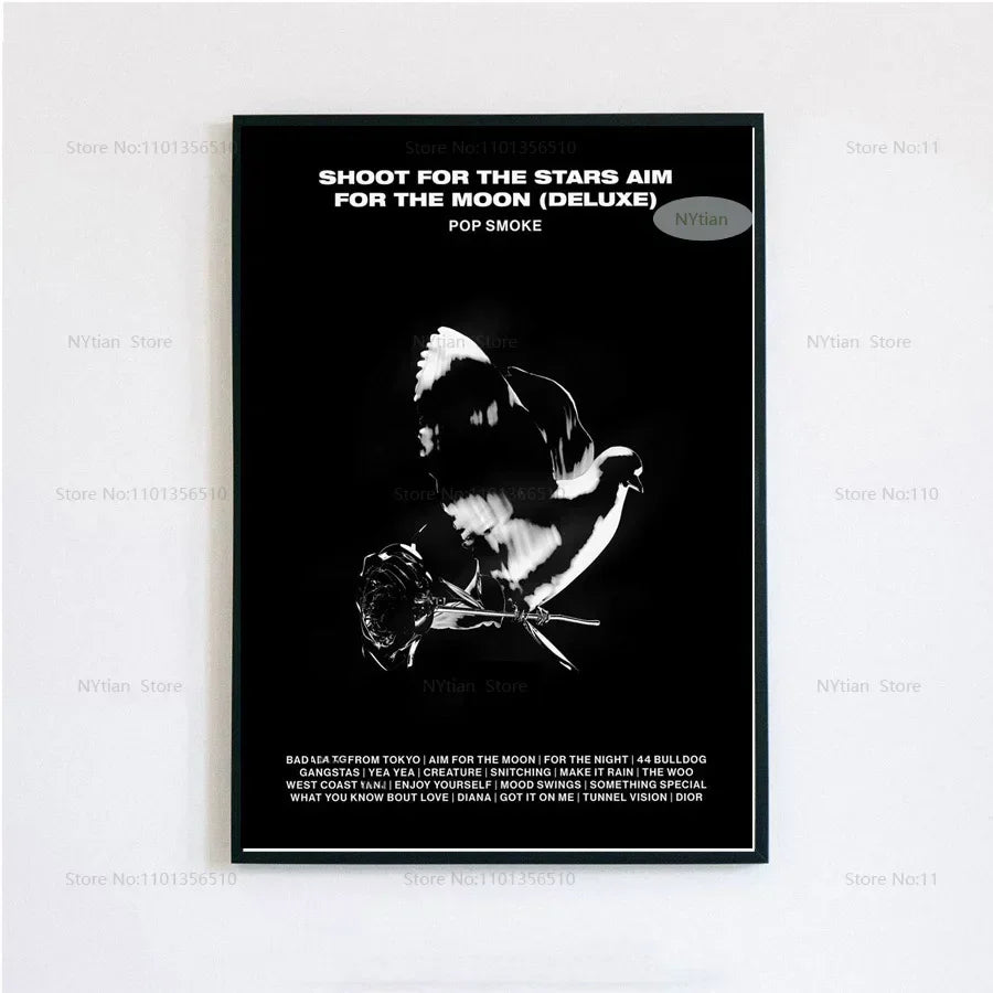 Pop Art Album Smoke Poster