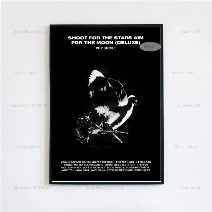 Pop Art Album Smoke Poster