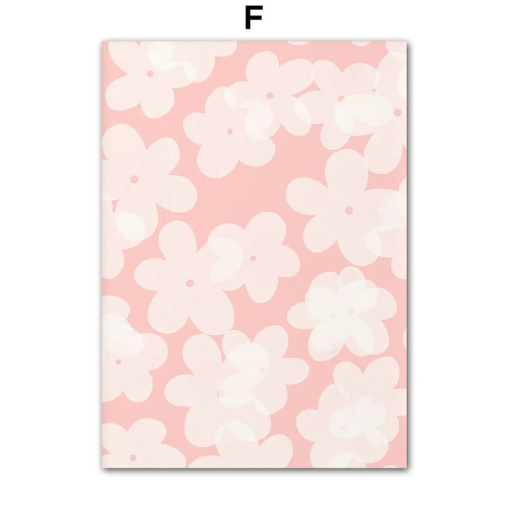 Colorful Botanical Market Canvas