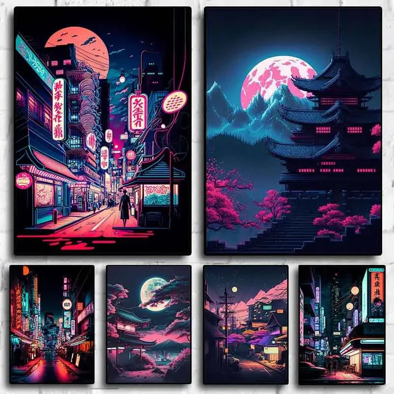 Tokyo Neon Anime Poster