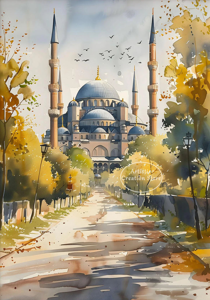 Historic Sites Travel Poster