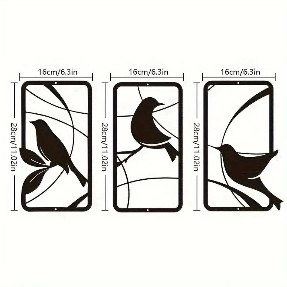 Paradise Bird Metal Wall Art