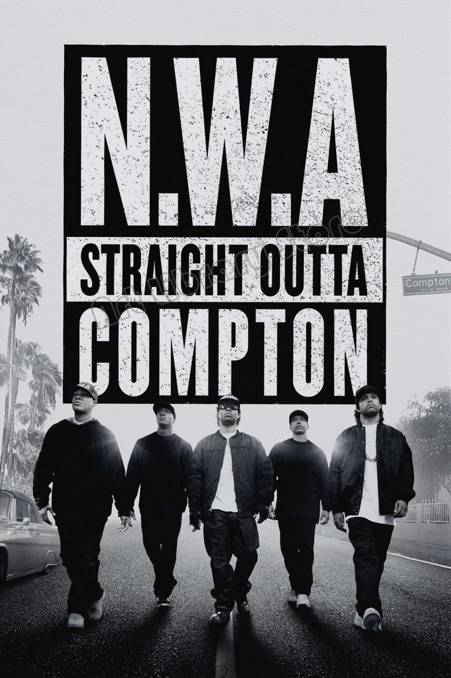 NWA Straight Outta Compton Poster