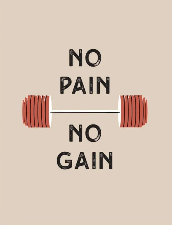 Minimalist Fitness Gym Poster