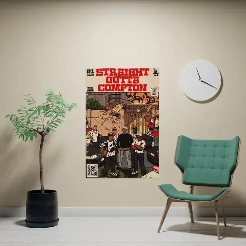 Hip-Hop Music Album Poster