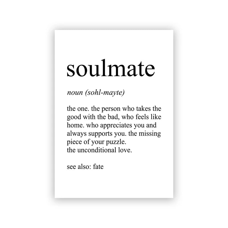 Single-Line Kiss Couple Poster