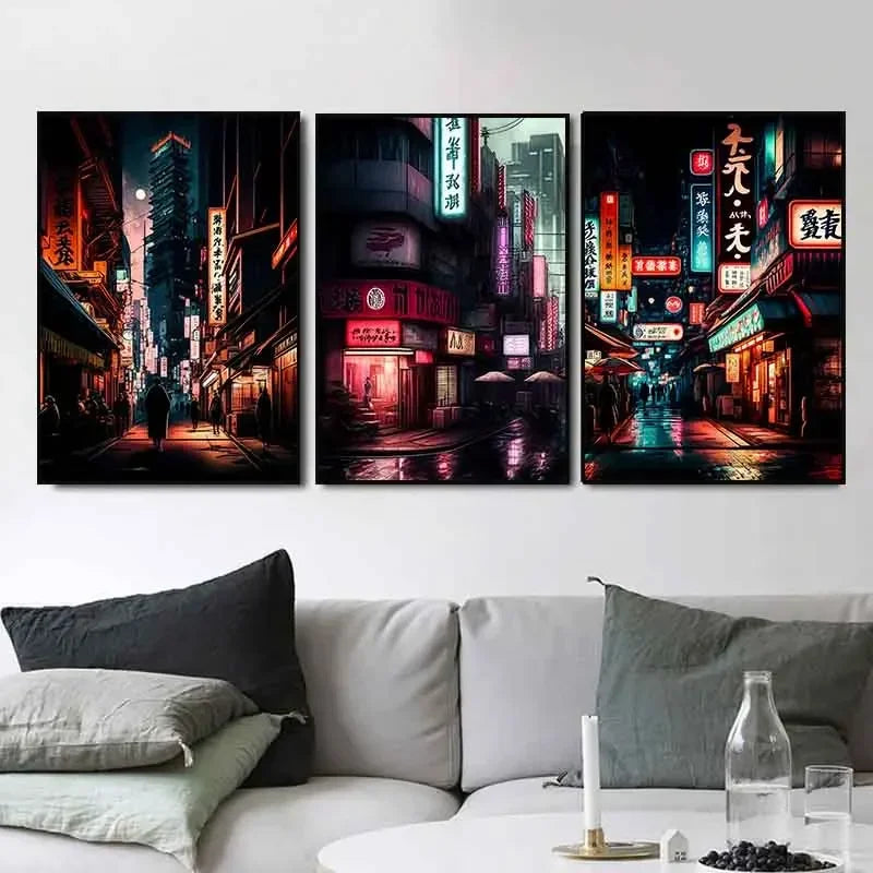 Tokyo Neon Anime Poster