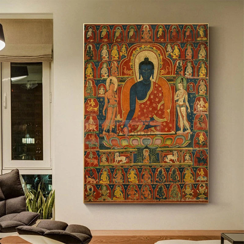 Tibetan Buddhist Thangka Art
