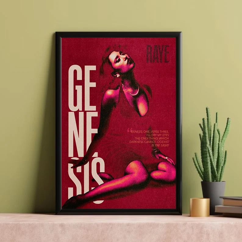 Raye Music Tracklist Poster