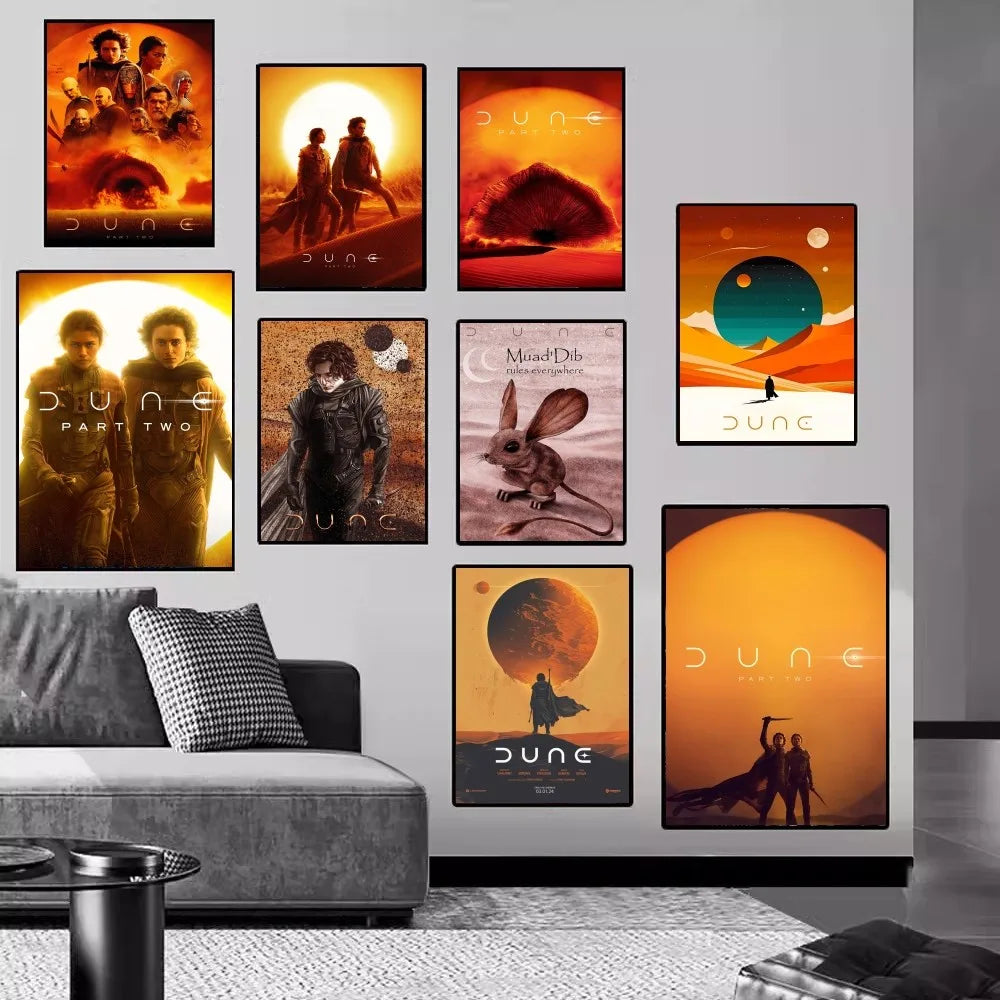 Dune 2024 Sci-Fi Poster