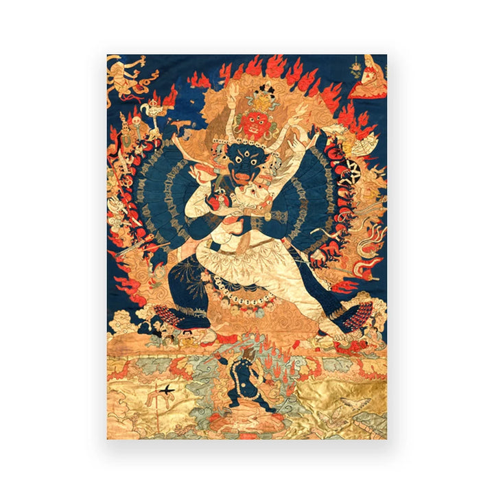 Tibetan Mandala Kalachakra Print