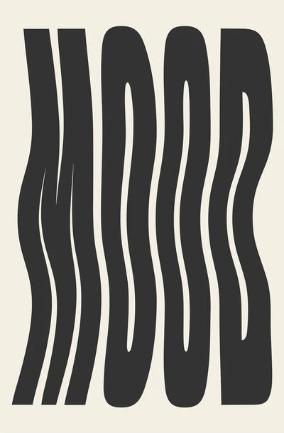 Chaos Typography Canvas Art