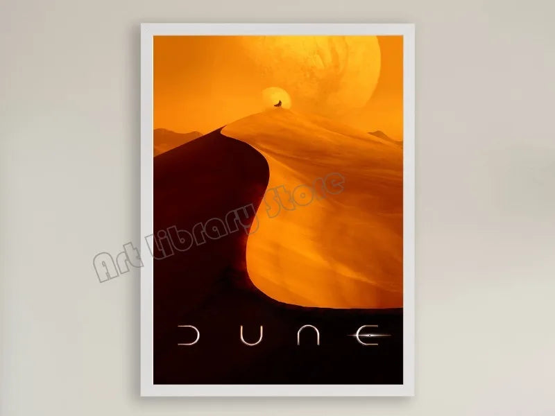 Retro Dune Arrakis Art