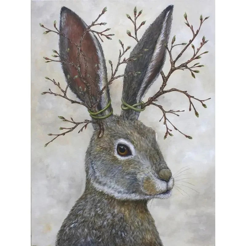 Farm Animal Drawing Canvas