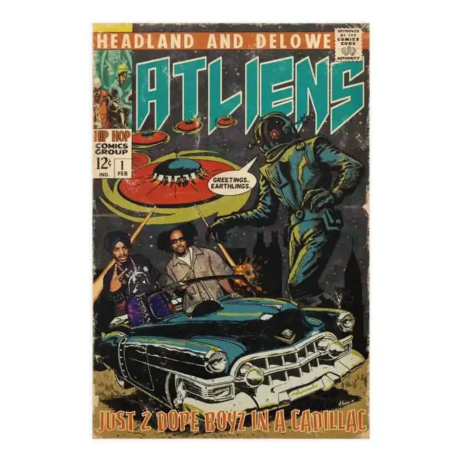 Hip-Hop Music Album Poster