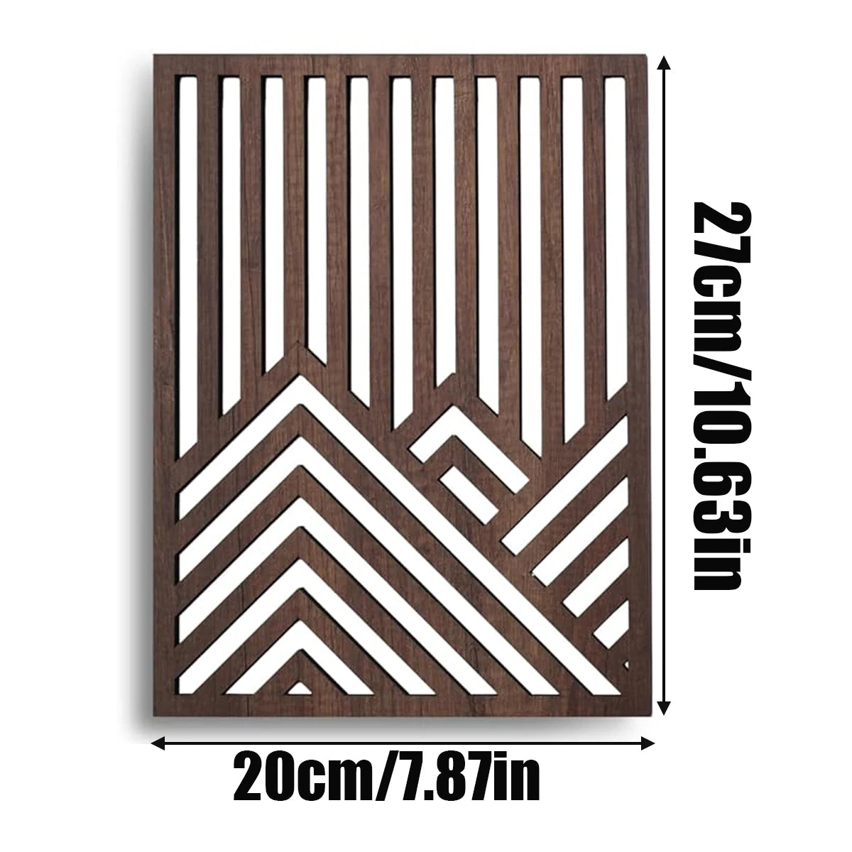 Modern Wooden Wall Art Set