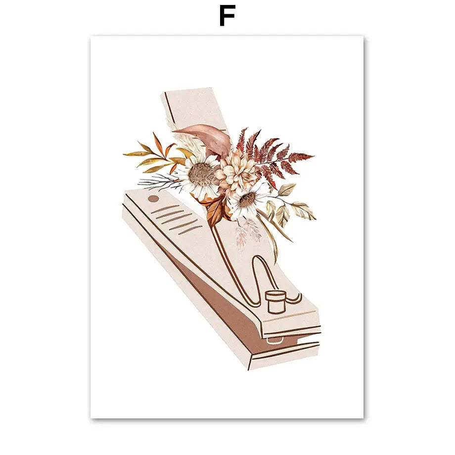 Boho Nail Salon Wall Art