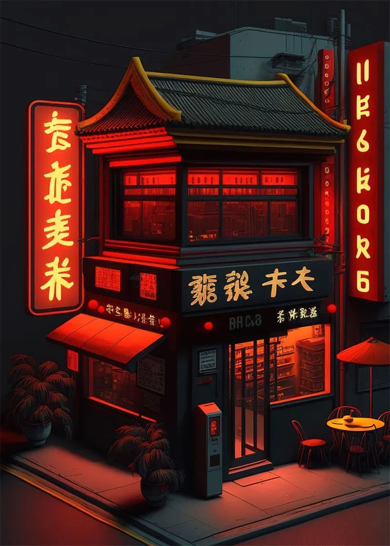 Tokyo Neon Anime Poster