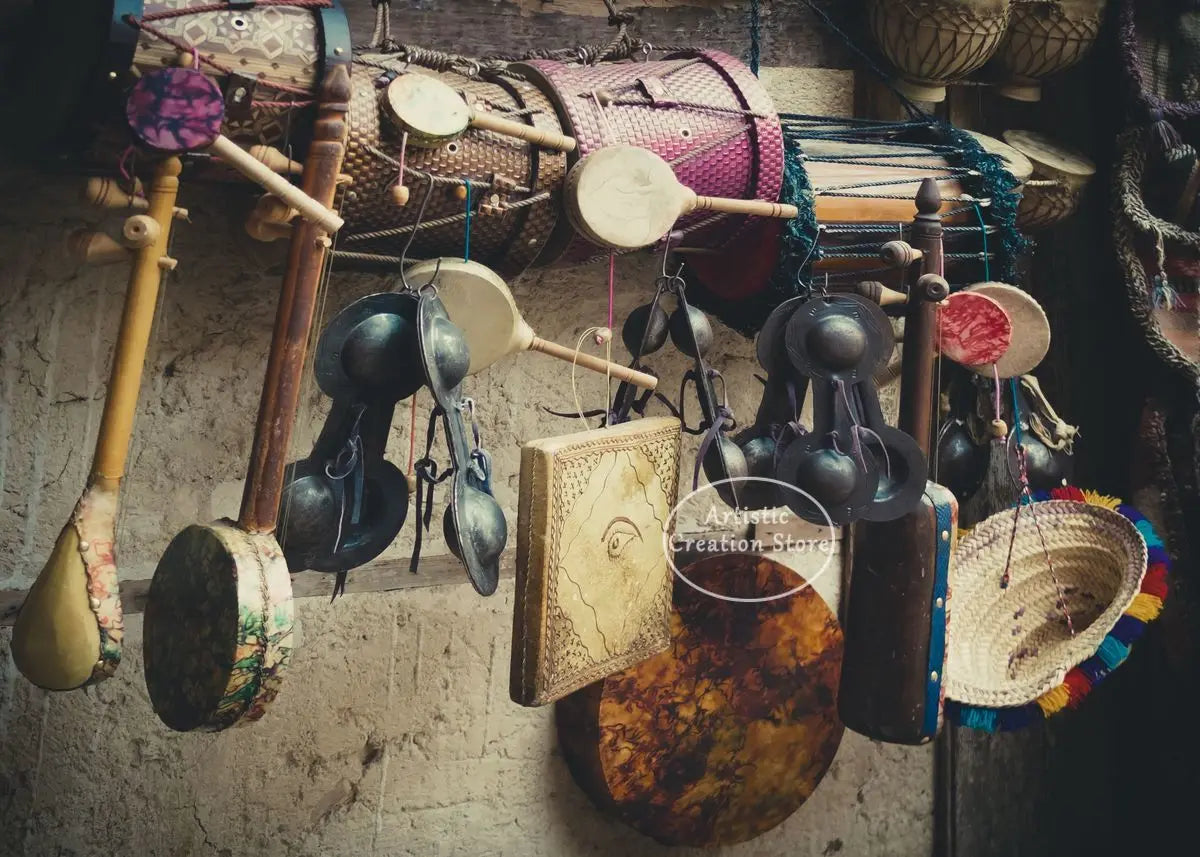 Morocco Sunset Wall Canvas