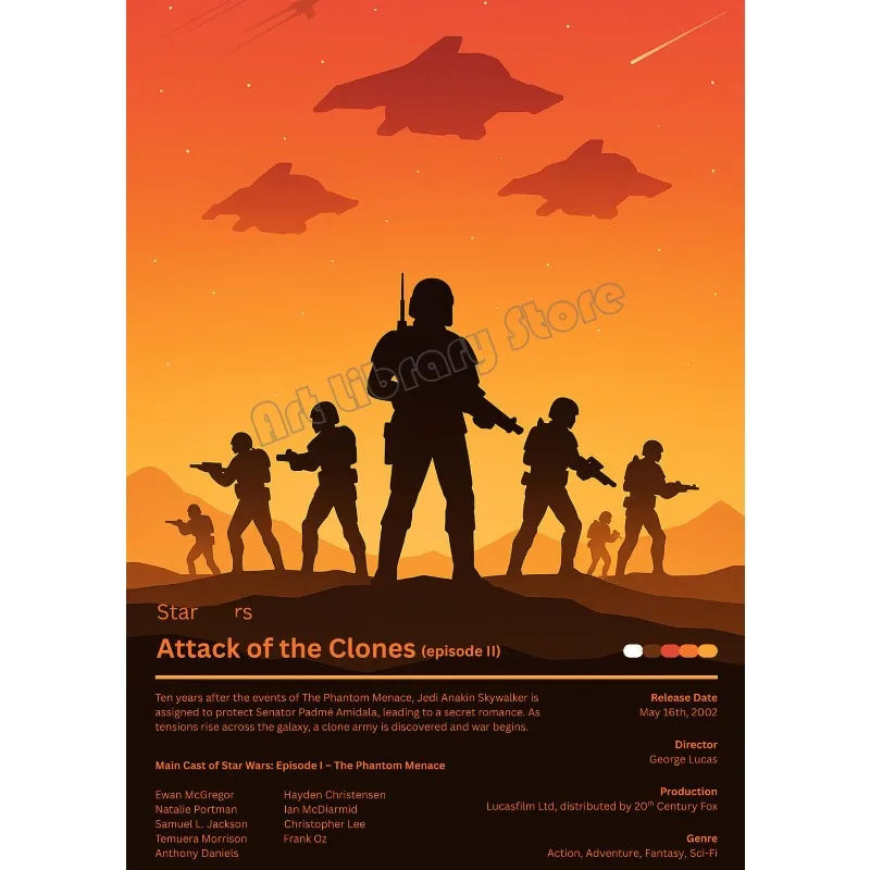 Sci-Fi Planet Fantasy Poster