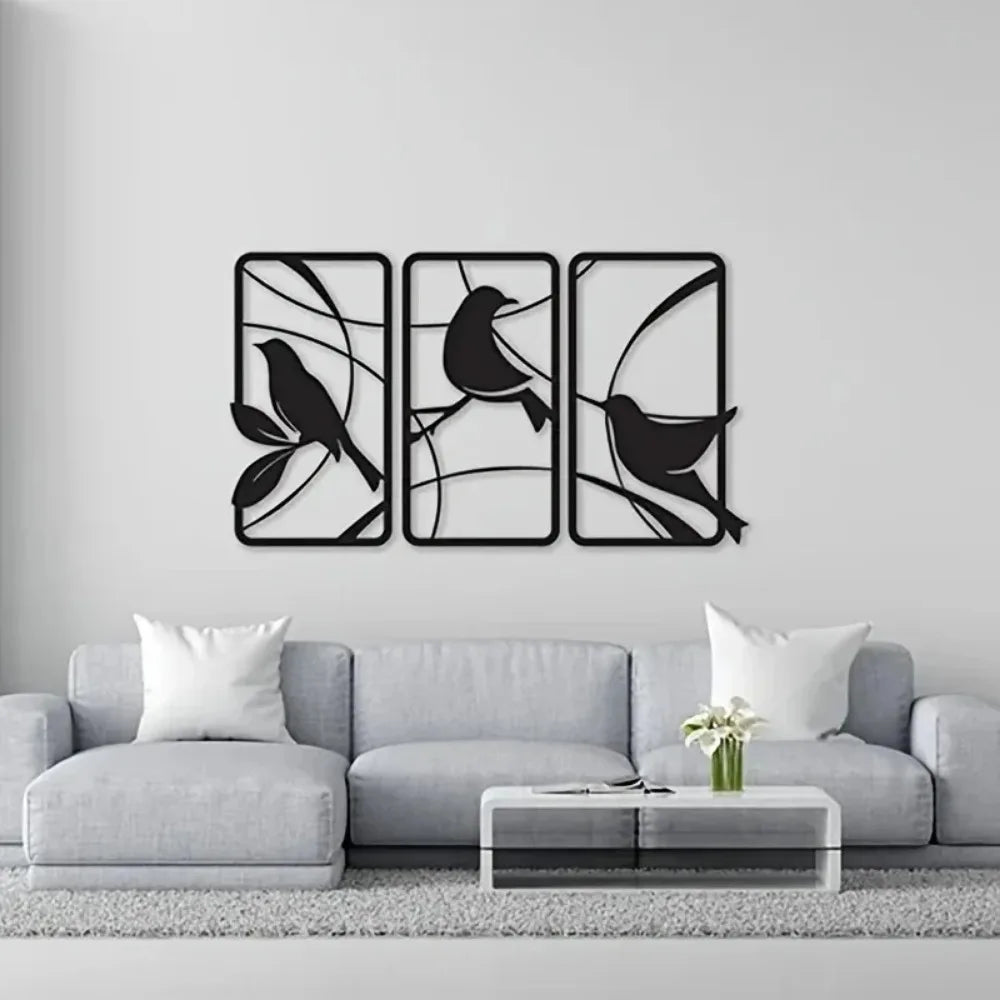 Paradise Bird Metal Wall Art