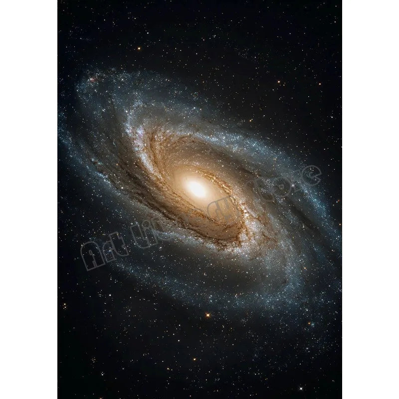 Sci-Fi Galaxy Black Hole Art