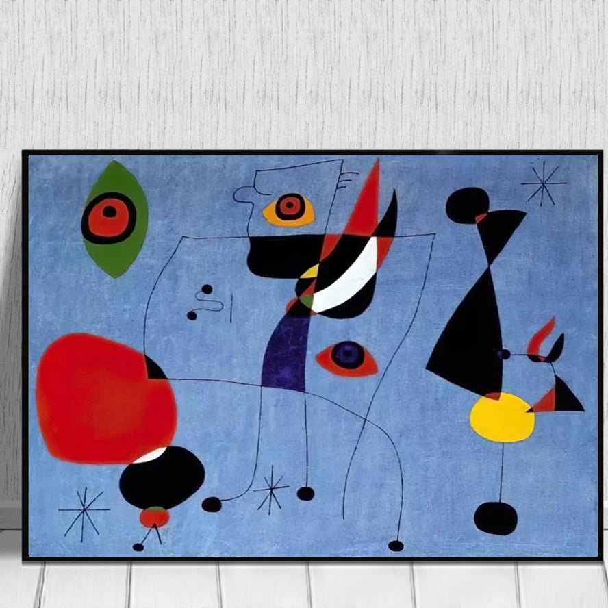 Joan Miro Surreal Art Print