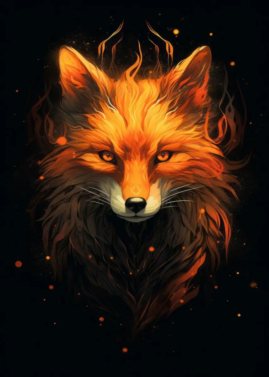 Forest Fox Wall Poster