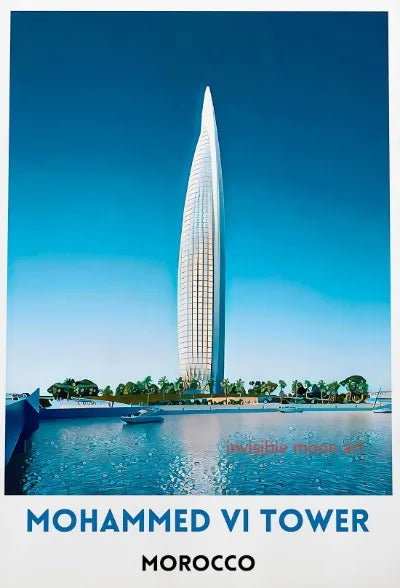 Moroccan Travel Art Poster