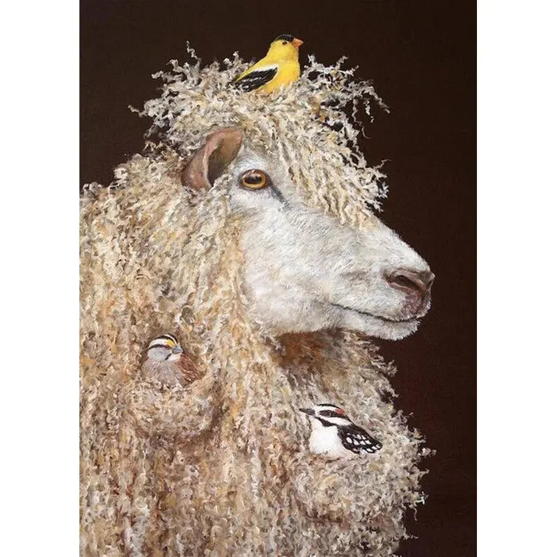 Farm Animal Drawing Canvas