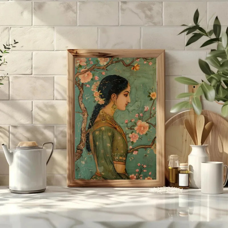 Indian Traditional Lady Poster