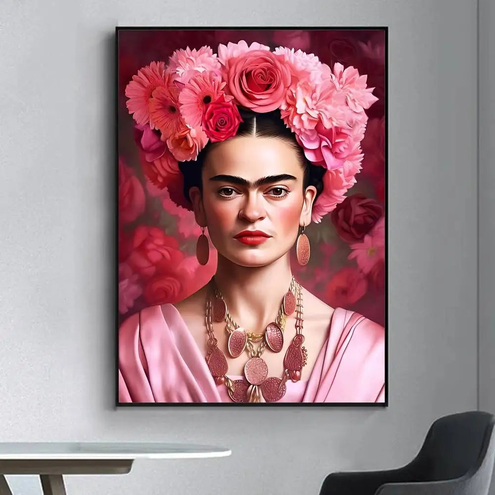 Frida Kahlo Retro Poster