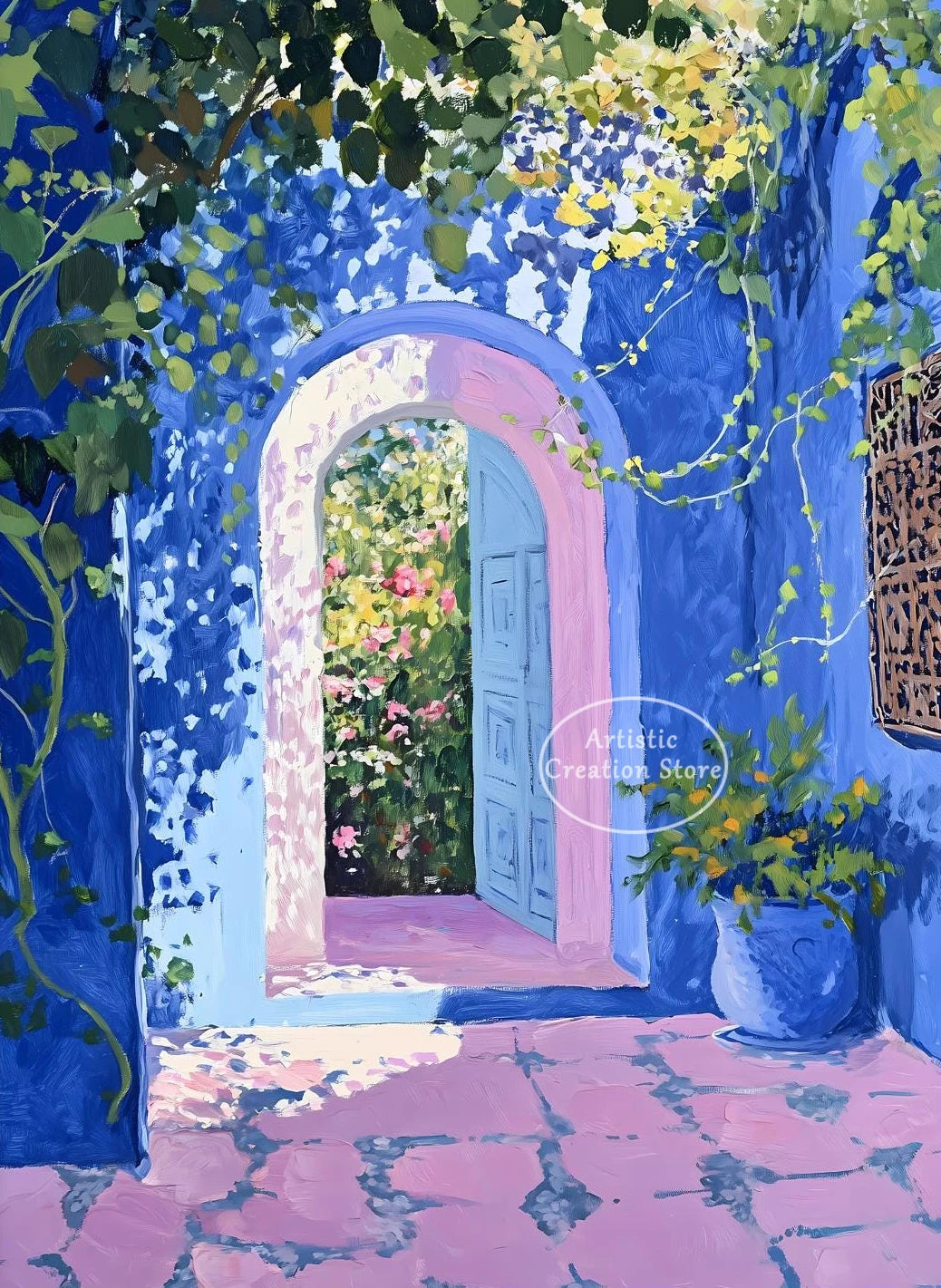 Marrakesh Morocco Travel Poster