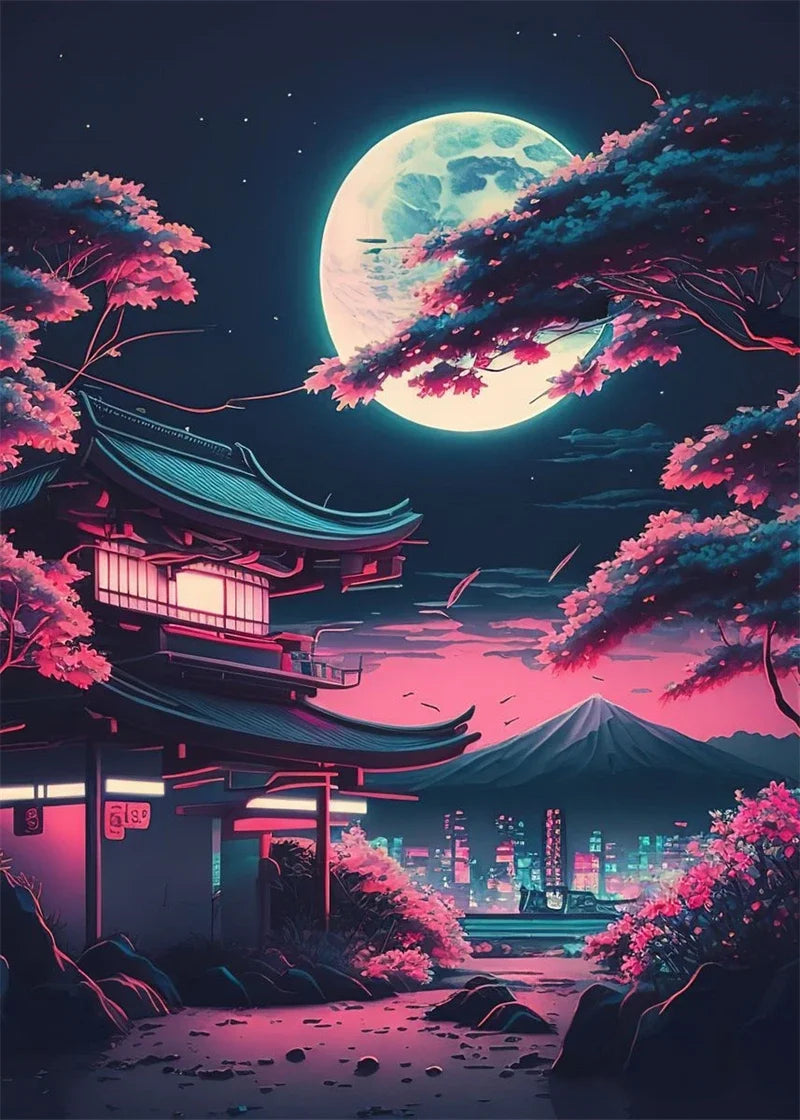 Tokyo Neon Anime Poster